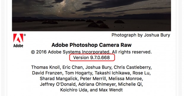 Camera Raw 9.7 Download Mac