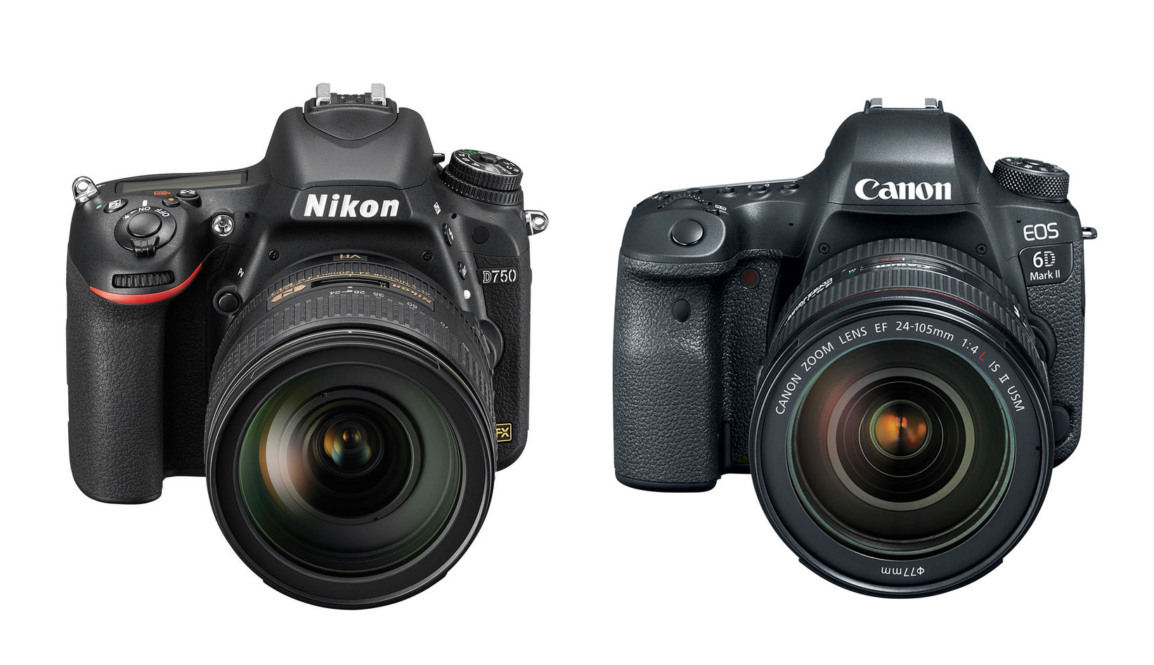 Specs Comparison: Nikon D750 Vs. Canon 6D Mark II | Camera News at