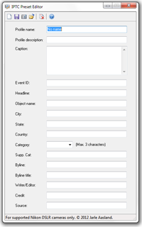 IPTC-Preset-Editor-Nikon-D4