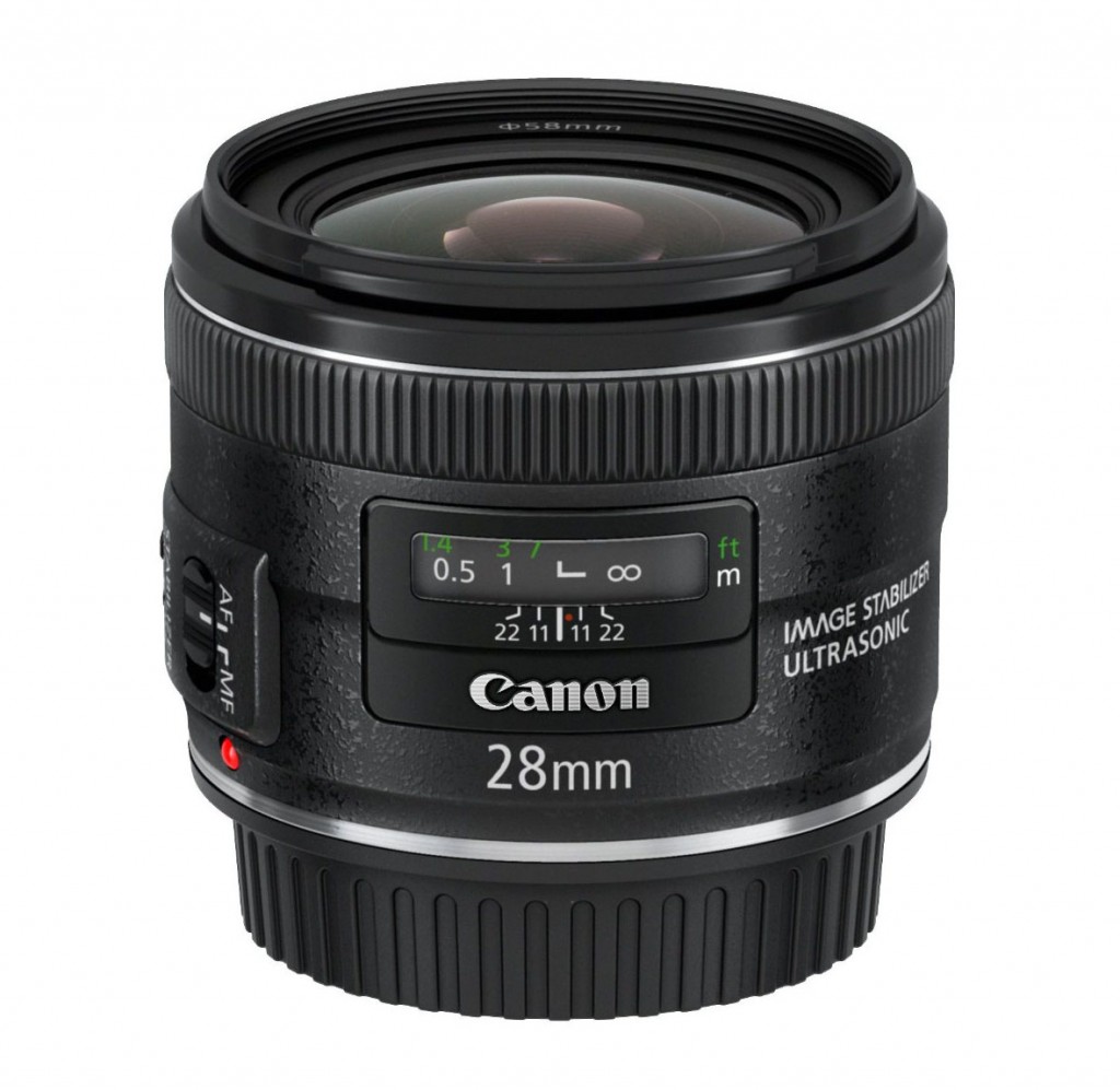 Canon EF 28mm f/2.8 IS USM Wide Angle Lens