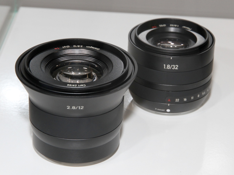 Zeiss 32mm f1.8 12mm f2.8