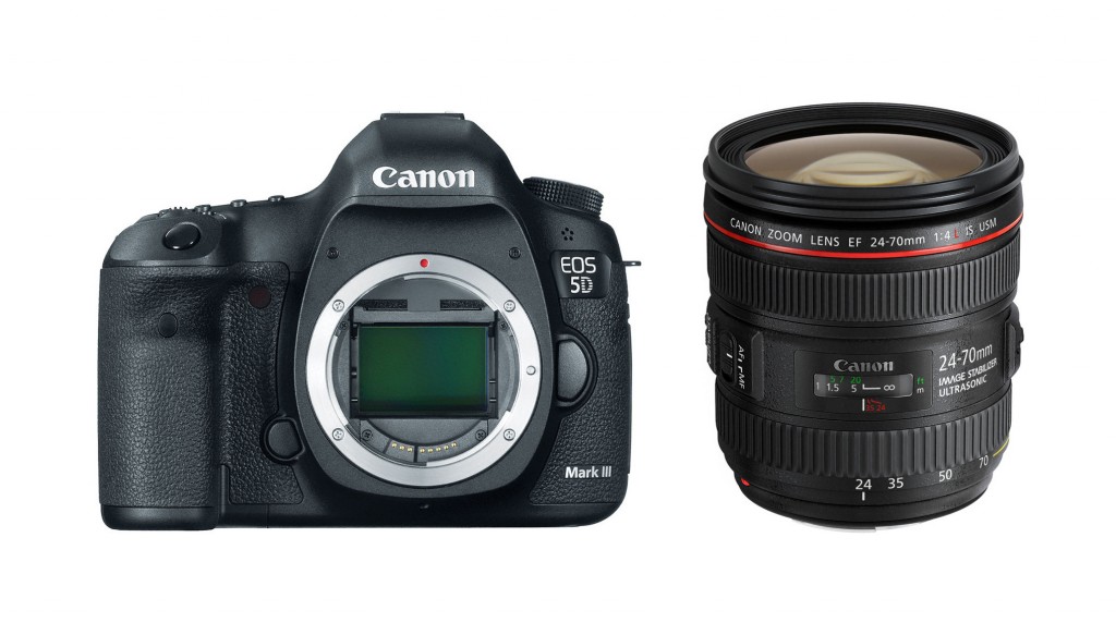 Canon EOS 5D Mark III with EF 24-70mm f/4L IS USM