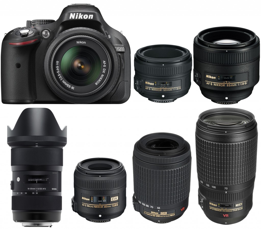 Recommended Lenses for Nikon D5200