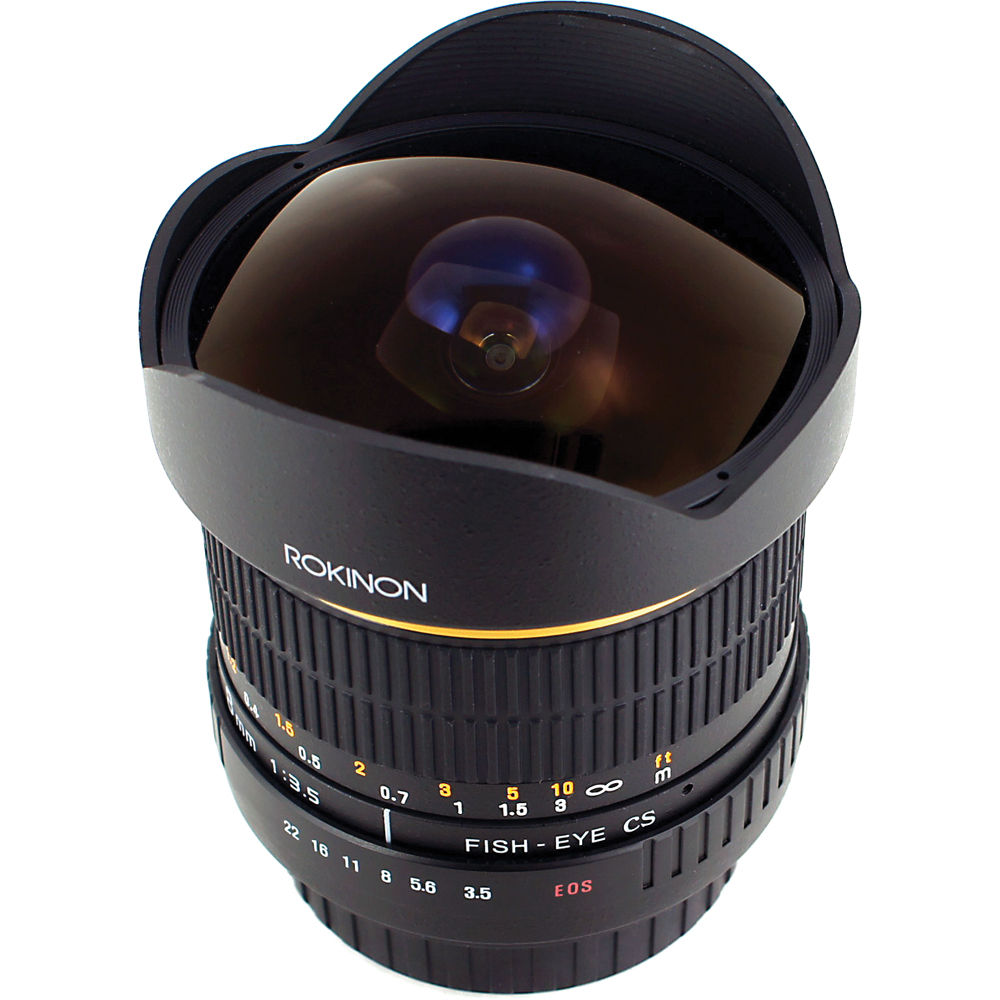 Rokinon 8mm fisheye lens