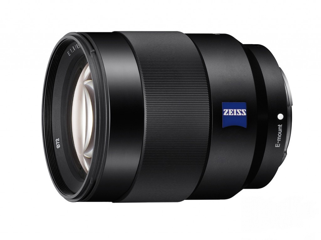 Sony Zeiss 85mm f 1.8 e mount lens