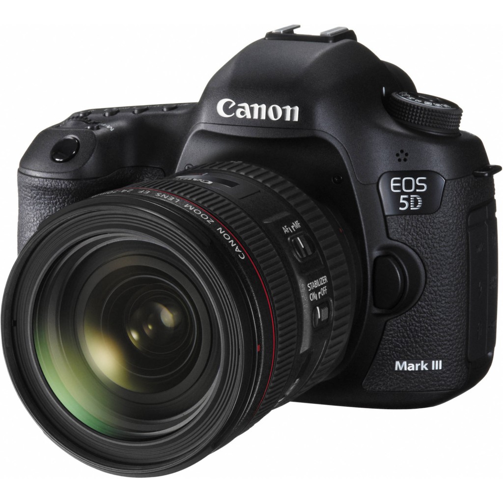 Canon 5D Mark III with EF 24-70mm f4l is usm