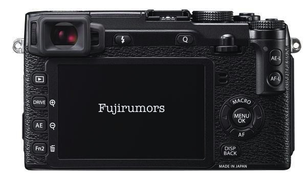 Fujifilm X-E2 back