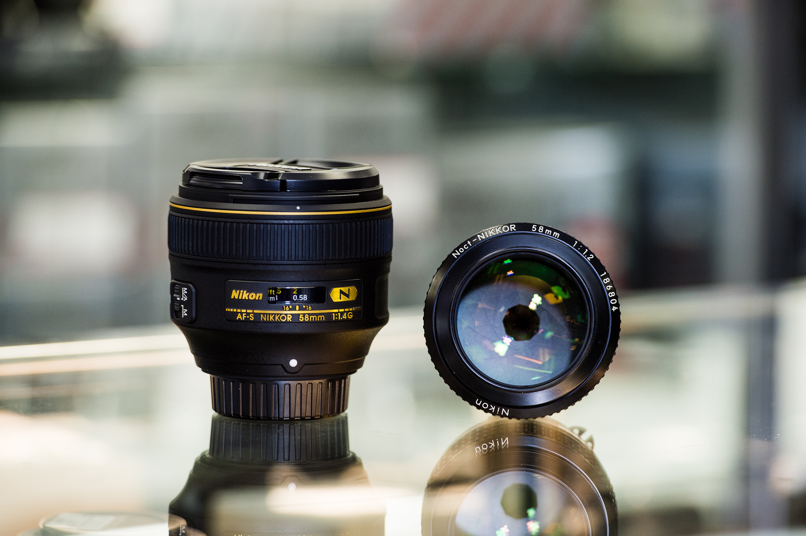 Nikon 58mm f/1.4G Vs. Noct 58mm f/1.2, and more sample images, In 