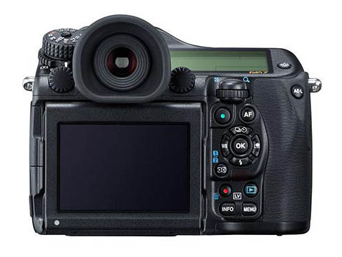 Pentax 645Z back