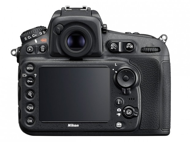 Nikon D810 back