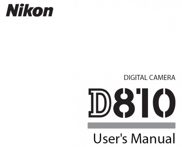 nikon d810 users manual
