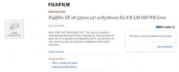 Fujifilm xf 16-55mm