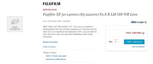 xf 50-140mm pre-order