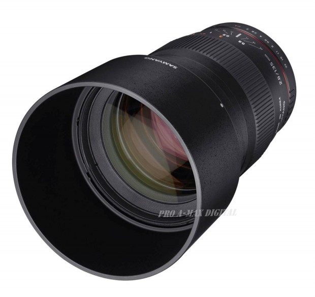 samyang 135mm f 2.0 ed asph full frame lens