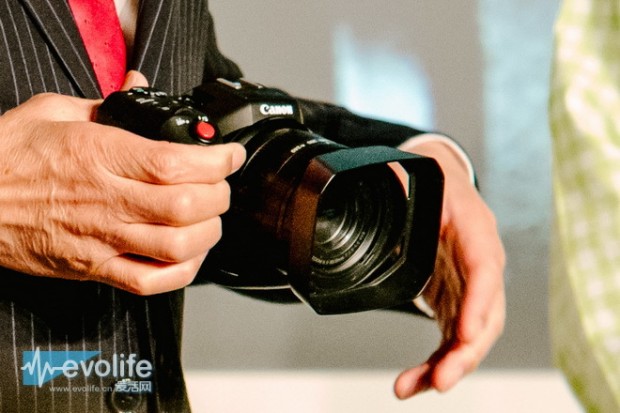 canon 4k fixed lens video camera