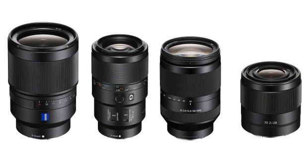 sony new fe lenses