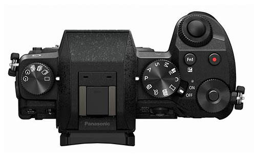 panasonic lumix g7 top