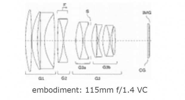 tamron 115mm f 1.4 lens