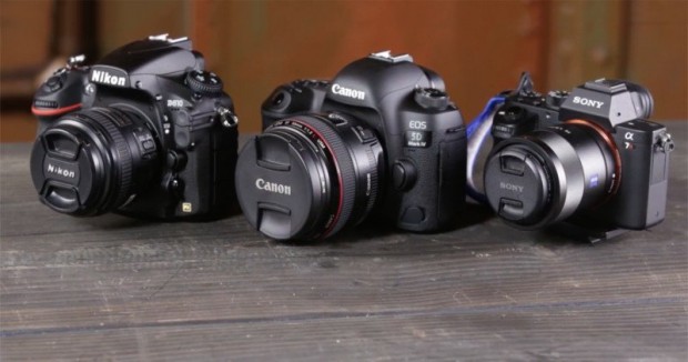 canon 5d mark iv d810 a7r ii