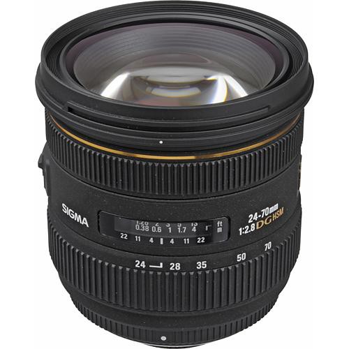 Sigma 24-70mm f 2.8 lens