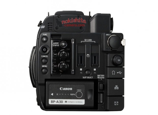 canon eos c200 back