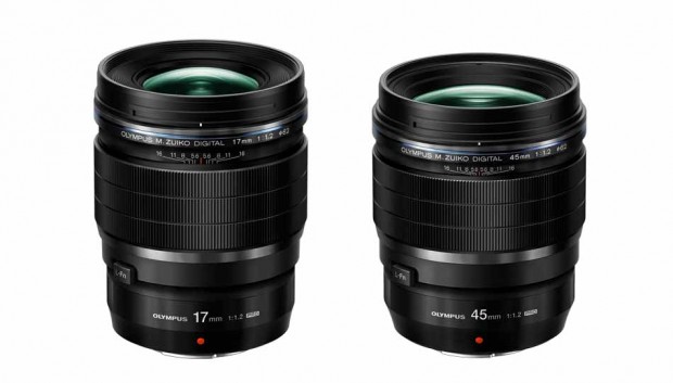 Olympus-M.Zuiko-Digital-17mm-f1.2-PRO-and-45mm-f1.2-PRO-MFT-lenses