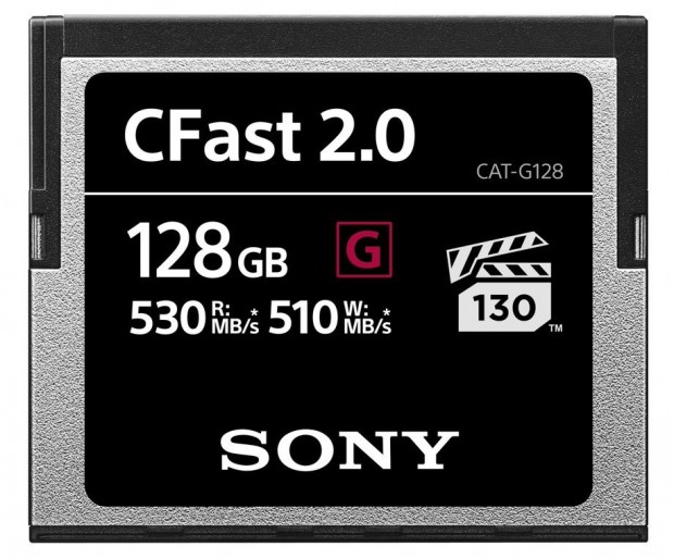 Sony-CFast-2.0-128gb memory-cards