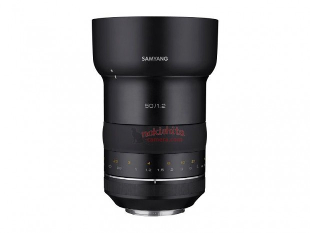 samyang xp 50mm f 1.2 lens