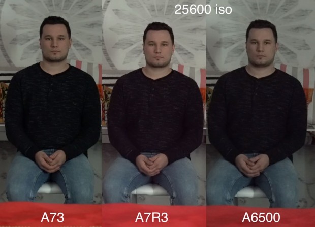 a7 iii vs a7r iii vs a6500 iso 25600