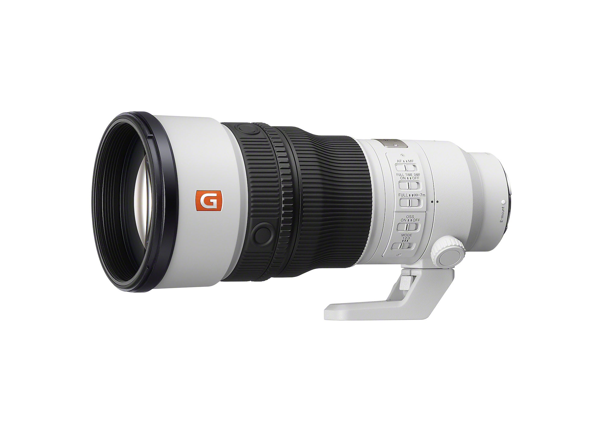 Official product photo of the Sony FE 400mm F4.5 GM OSS lens