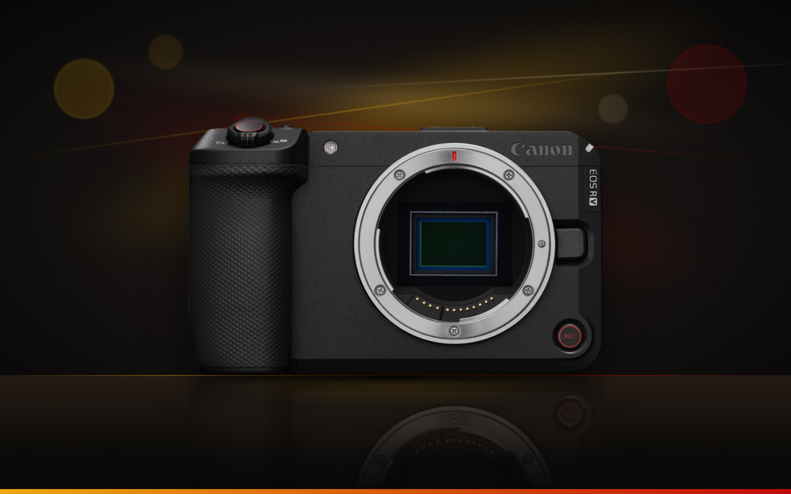 Unofficial mockup badged EOS R50 V, used with a Canon Rumors story about a rumored EOS R7 V