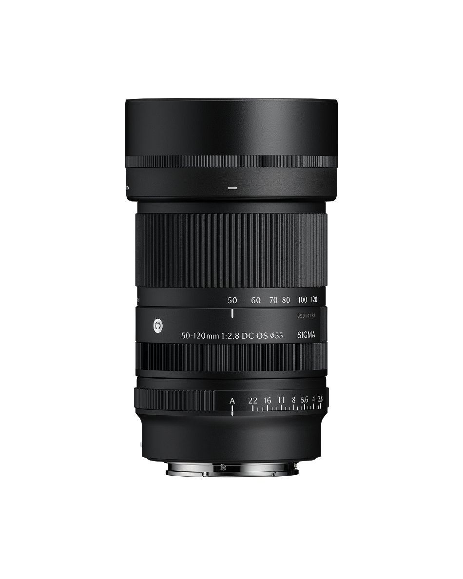 Official product photo of the Sigma 50-120mm F2.8 DC OS Contemporary